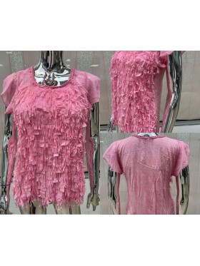 Bluzki damskie wloskie, Size uni ,paczka 6szt,mix kolor