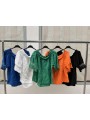 Bluzki damskie wloskie, Size uni ,paczka 6szt,mix kolor