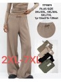 Spodnie damskie size 2-7xl paczka 12szt,MIX kolor