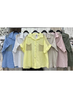 Bluzki damskie wloskie, Size uni ,paczka 6szt,mix kolor