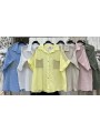 Bluzki damskie wloskie, Size uni ,paczka 6szt,mix kolor