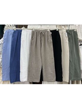 Spodnie damskie wloskie, Size uni ,paczka 6szt,mix kolor