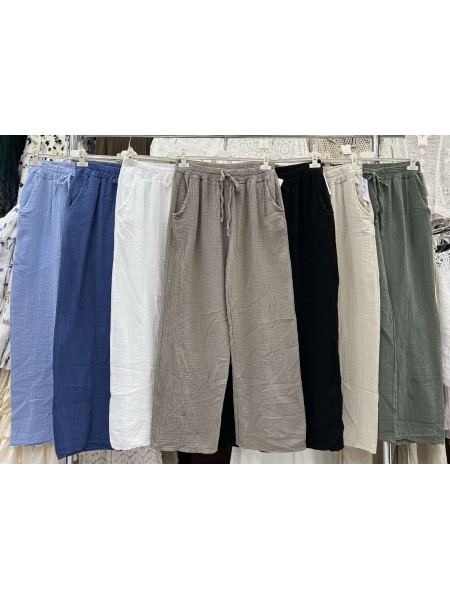 Spodnie damskie wloskie, Size uni ,paczka 6szt,mix kolor