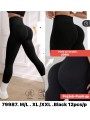 Legginsy damskie size M-2xl paczka 12szt,MIX kolor