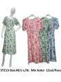 Sukienki damskie, Size m-xl ,paczka 12szt,mix kolor