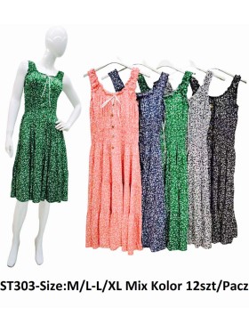 Sukienki damskie, Size m-xl ,paczka 12szt,mix kolor