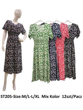 Sukienki damskie, Size m-xl ,paczka 12szt,mix kolor