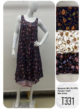 Sukienki damskie, Size m-2xl ,paczka 12szt,mix kolor