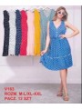 Sukienki damskie, Size m-2xl ,paczka 12szt,mix kolor