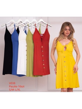 Sukienki damskie, Size s-xl ,paczka 12szt,mix kolor
