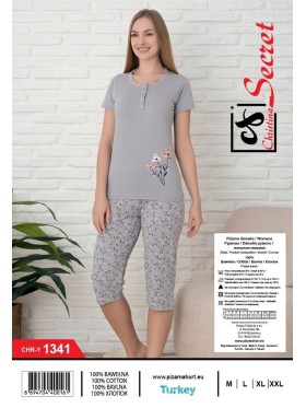 Piżama DAMSKA  tureckie, Size m-2xl,paczka 12szt,1kolor