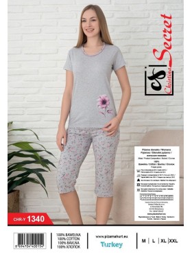 Piżama DAMSKA  tureckie, Size m-2xl,paczka 12szt,1kolor
