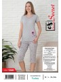 Piżama DAMSKA  tureckie, Size m-2xl,paczka 12szt,1kolor