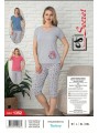 Piżama DAMSKA  tureckie, Size m-2xl,paczka 12szt,mix kolor