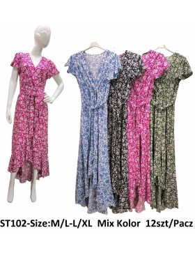 Sukienki damskie, Size m-xl ,paczka 12szt,mix kolor