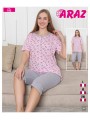 Piżama DAMSKA  tureckie, Size l-2xl,paczka 12szt,mix kolor