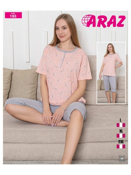 Piżama DAMSKA  tureckie, Size l-2xl,paczka 12szt,mix kolor