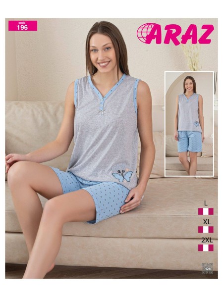 Piżama DAMSKA  tureckie, Size l-2xl,paczka 12szt,mix kolor