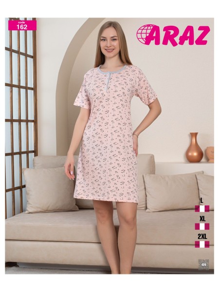 Koszule nocne DAMSKA  tureckie, Size l-2xl,paczka 12szt,mix kolor
