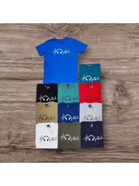 Bluzki MĘSKA  , Size m-2xl,paczka 12szt,mix kolor