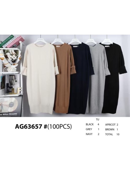 Sukienki damskie tureckie , Size uni,paczka 10szt,mix kolor