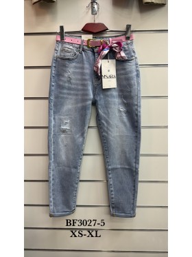 Jeansy damskie Msara ,size Xs-xl, paczka 12szt,