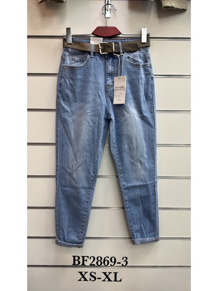 Jeansy damskie Msara ,size Xs-xl, paczka 12szt,