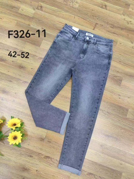 Jeansy damskie ,size 42-52, paczka 12szt,