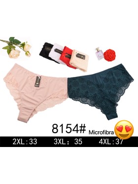 Majtki damskie, size 2-4xl  paczka 24szt ,mix kolor