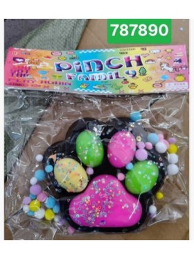 ZABAWKI PINCH 600G, 6SZT / PACZKA, KOLOR JAK NA ZDZIĘCIU