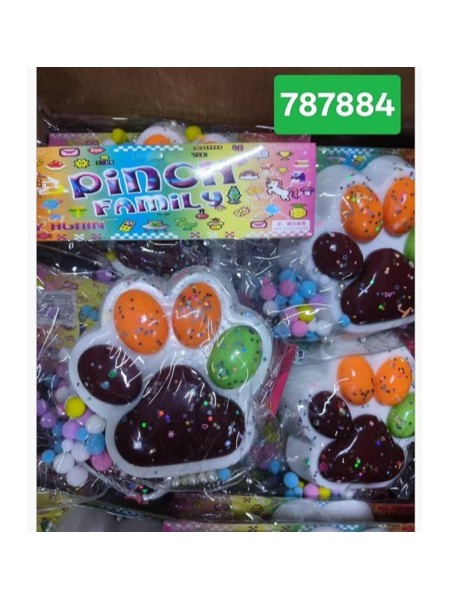 ZABAWKI PINCH 600G, 6SZT / PACZKA, KOLOR JAK NA ZDZIĘCIU