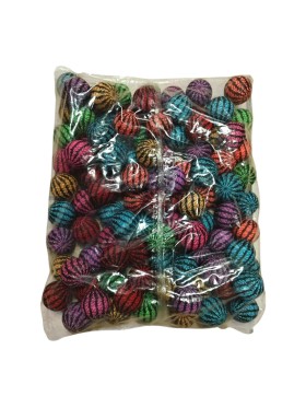 ZABAWKI BALL 3.2CM ,100SZT / PACZKA, KOLOR JAK NA ZDZIĘCIU