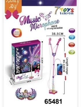 ZABAWKI MUSIC  ,3SZT / PACZKA, KOLOR JAK NA ZDZIĘCIU