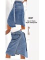 Spódnica długa jeansowa damska ,size xs-Xl, paczka 10szt,
