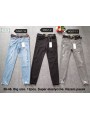 Jeansy damskie  ,size 38-48, paczka 12szt,1 KOLOR