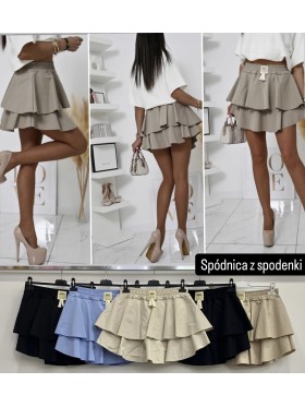 Spódnica  damskie wloskie, Size uni,paczka 6szt,mix kolor