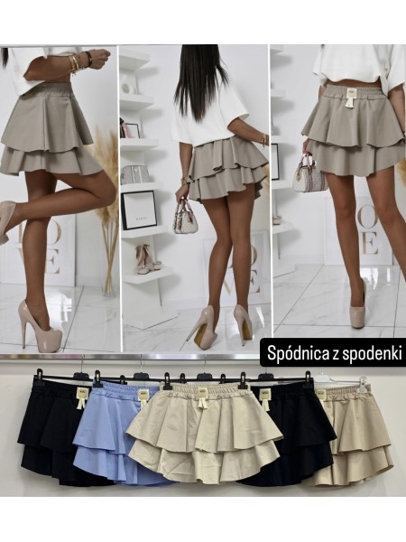 Spódnica  damskie wloskie, Size uni,paczka 6szt,mix kolor