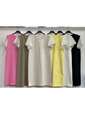 Sukienki damskie wloskie, Size uni,paczka 6szt,mix kolor