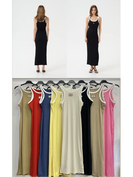 Sukienki damskie wloskie, Size uni,paczka 6szt,mix kolor