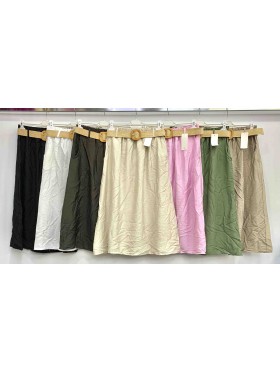 Spódnica  damskie wloskie, Size uni,paczka 6szt,mix kolor