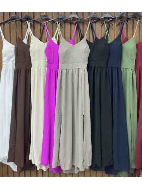 Sukienki damskie wloskie, Size uni,paczka 6szt,mix kolor