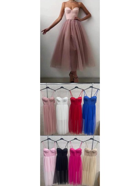 Sukienki damskie wloskie, Size uni,paczka 6szt,mix kolor