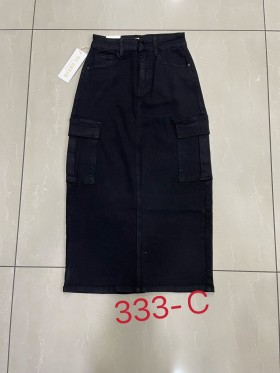 Spódnica długa Jeansowa damska ,size s-xl, paczka 10szt,