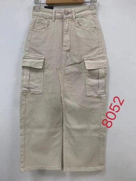 Spódnica długa Jeansowa damska ,size s-xl, paczka 10szt,