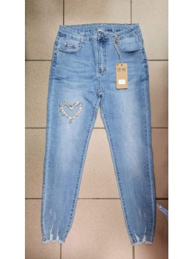 Jeansy damskie ,size 38-48, paczka 10szt,