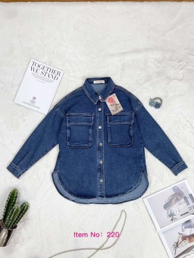 Kurtki Jeansowe  damskie ,size xs-xl, paczka 10szt,