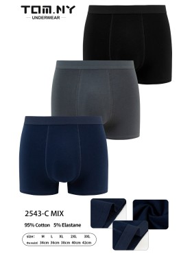 BOKSERKI MĘSKIE .SIZE: M -3XL (24 SZT/PACZKA) KOLOR JAK NA ZDZIĘCIU