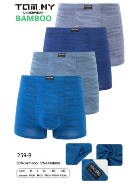 BOKSERKI MĘSKIE .SIZE: M -3XL (24 SZT/PACZKA) KOLOR JAK NA ZDZIĘCIU