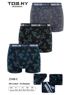 BOKSERKI MĘSKIE .SIZE: M -3XL (24 SZT/PACZKA) KOLOR JAK NA ZDZIĘCIU