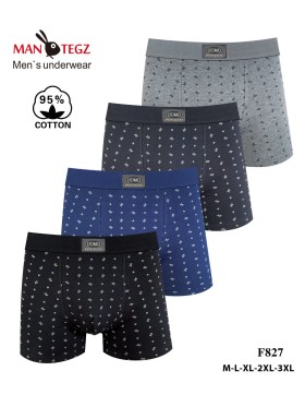 BOKSERKI MĘSKIE .SIZE: M -3XL (24 SZT/PACZKA) KOLOR JAK NA ZDZIĘCIU